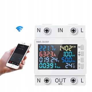 APPIO 63 A 300 W wattmeter